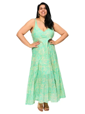 Aller Simplement Sukienka w kolorze jasnozielono-beżowym rozmiar: 50/52