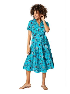 Aller Simplement Sukienka w kolorze niebieskim rozmiar: 38/40