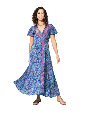 Aller Simplement Sukienka w kolorze niebiesko-fioletowym rozmiar: 38/40