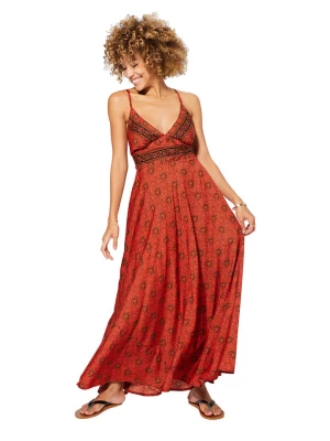 Aller Simplement Sukienka w kolorze oliwkowo-czerwonym rozmiar: 34-40