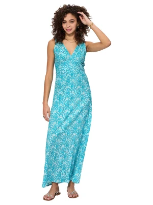 Aller Simplement Sukienka w kolorze turkusowo-białym rozmiar: 34/36