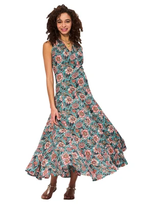 Aller Simplement Sukienka w kolorze turkusowo-czerwonym rozmiar: 42