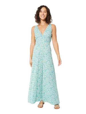 Aller Simplement Sukienka w kolorze turkusowo-kremowym rozmiar: 38/40