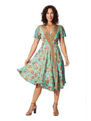 Aller Simplement Sukienka w kolorze turkusowo-pomarańczowym rozmiar: 38/40