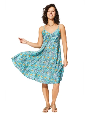 Aller Simplement Sukienka w kolorze turkusowym rozmiar: 38/40