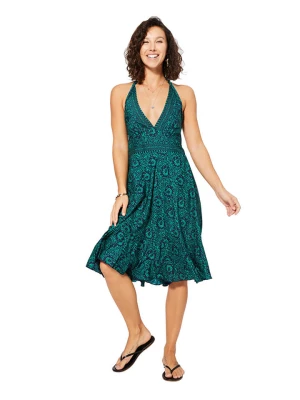Aller Simplement Sukienka w kolorze zielono-granatowym rozmiar: 34-40