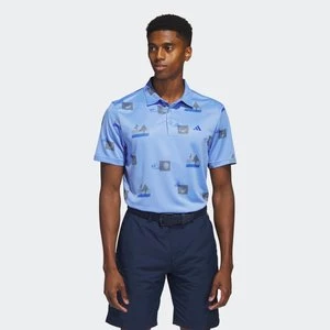 Allover-Print Golf Polo Shirt Adidas