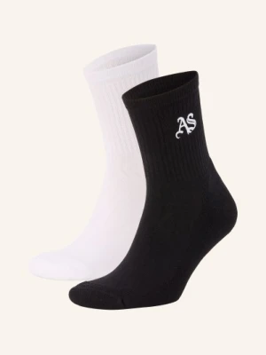 Allsaints 2 Pary Skarpet Joss Gothic weiss