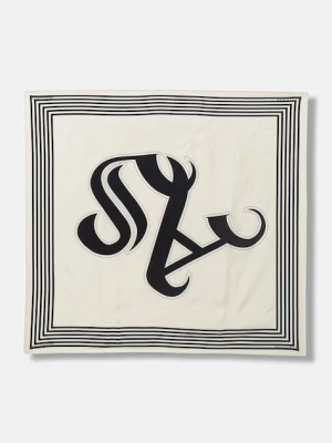 AllSaints apaszka damska jedwabna