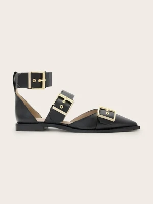 AllSaints baleriny skórzane Sutton Shoe