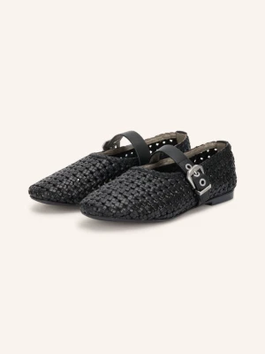 Allsaints Baleriny W Stylu Mary Jane Sabine schwarz