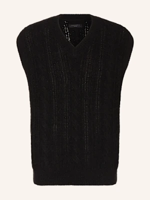 Allsaints Bezrękawnik Josif schwarz