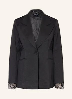 Allsaints Blezer Lacey Z Koronką schwarz