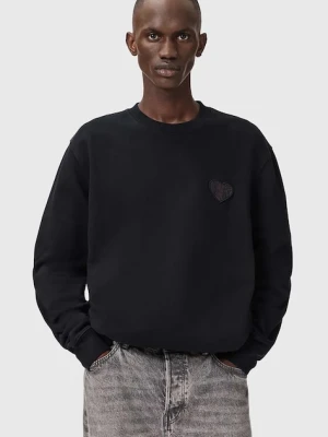 AllSaints bluza bawełniana LOVER czarny