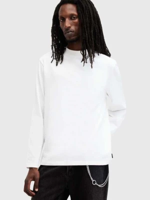 AllSaints bluza bawełniana NERO męski kolor biały gładka M038JB
