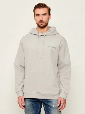 AllSaints Bluza FUTURE | Relaxed fit szary
