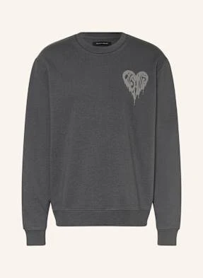 Allsaints Bluza Nierozpinana Trip Crew schwarz