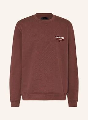 Allsaints Bluza Nierozpinana Underground Crew rot