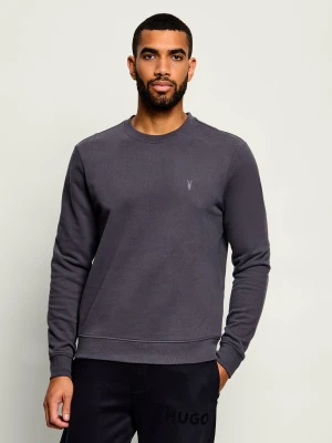 AllSaints Bluza Raven | Slim Fit grafitowy