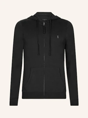 Allsaints Bluza Rozpinana Brace schwarz