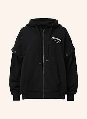 Allsaints Bluza Rozpinana Omnium Amphia schwarz