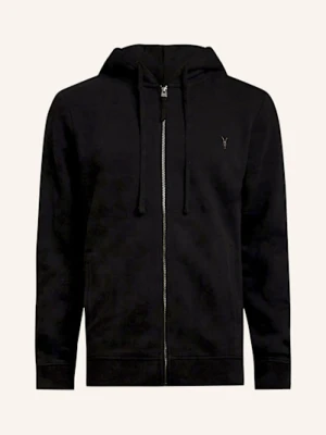 Allsaints Bluza Rozpinana Raven schwarz
