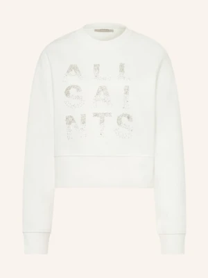 Allsaints Bluza Stacks Separo Z Kamieniami Ozdobnymi weiss