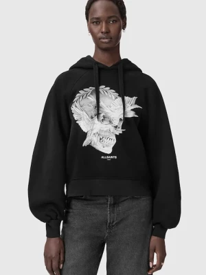AllSaints bluza z bawełną