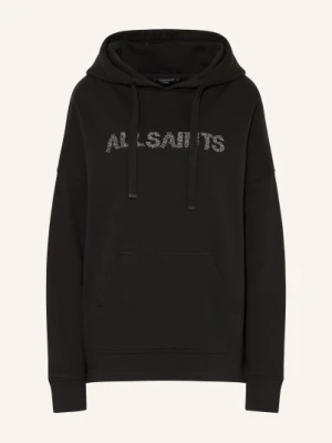 Allsaints Bluza Z Kapturem Oversize Ettienne schwarz
