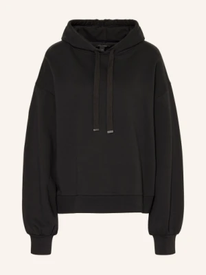 Allsaints Bluza Z Kapturem Zinc Rhian Z Kamieniami Ozdobnymi schwarz