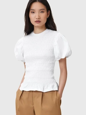 AllSaints bluzka DAEL damska kolor biały W013JD