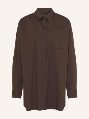 Allsaints Bluzka Koszulowa W Stylu Oversize Kaia braun CIEMNOBRĄZOWY