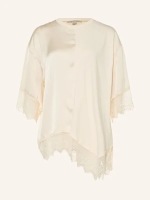 Allsaints Bluzka Lenny Z Mieszanki Materiałów beige