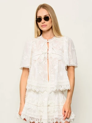 AllSaints Bluzka Lillith | Regular Fit biały