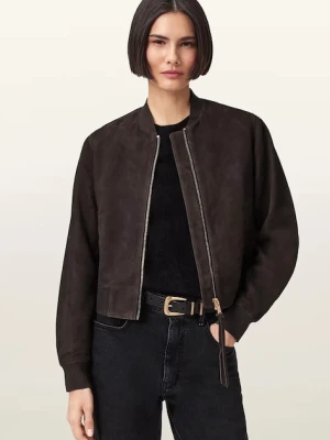 AllSaints bomberka damska zamszowa ORTEN