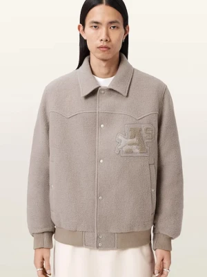 AllSaints bomberka męska wełniana ROYCE