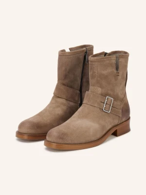 Allsaints Botki Motocyklowe Bailey braun