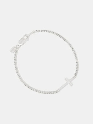 AllSaints bransoletka damska srebrna