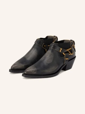 Allsaints Buty Kowbojskie Maisy schwarz