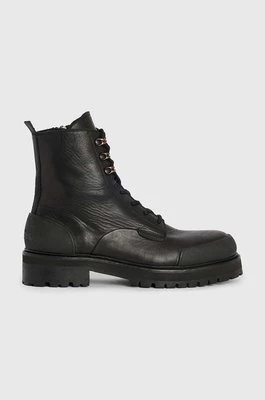 AllSaints buty skórzane Mudfox kolor czarny MF529Z