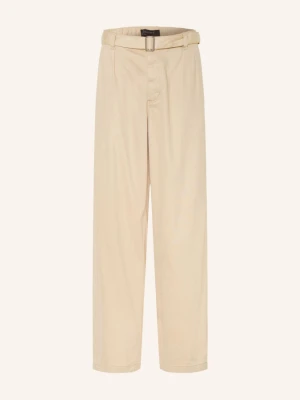 Allsaints Chinosy Aldford O Regularnym Kroju beige JASNOBRĄZOWY