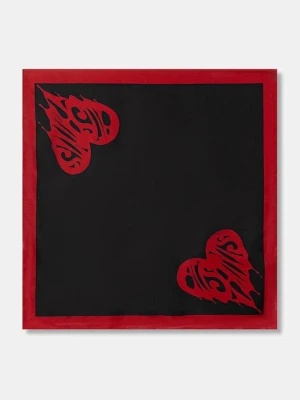 AllSaints chusta jedwabna