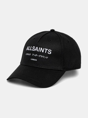 AllSaints czapka z daszkiem bawełniana