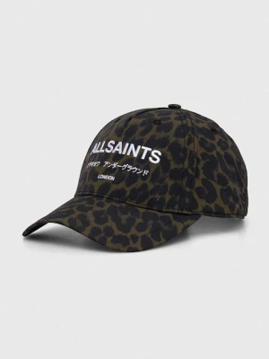 AllSaints czapka z daszkiem wzorzysta