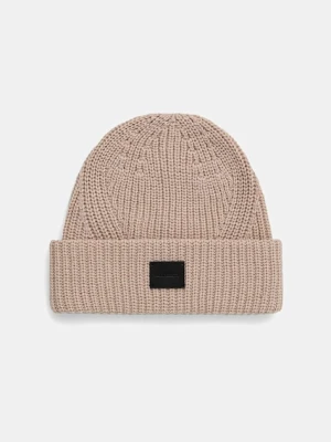 AllSaints czapka z dodatkiem wełny