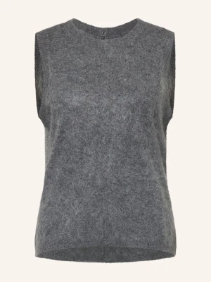 Allsaints Dzianinowa Kamizelka Ada Z Kaszmiru grau SZARY