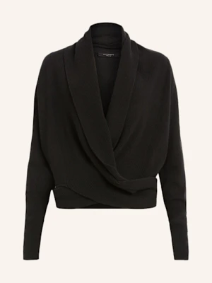 Allsaints Dzianinowe Wdzianko Wasson schwarz