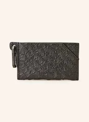 Allsaints Etui Na Karty Hex Snake schwarz