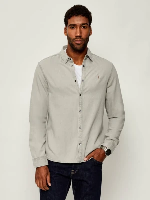 AllSaints Jeansowa koszula GLEASON | Regular Fit