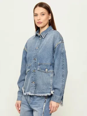 AllSaints Jeansowa kurtka HETTIE | Relaxed fit